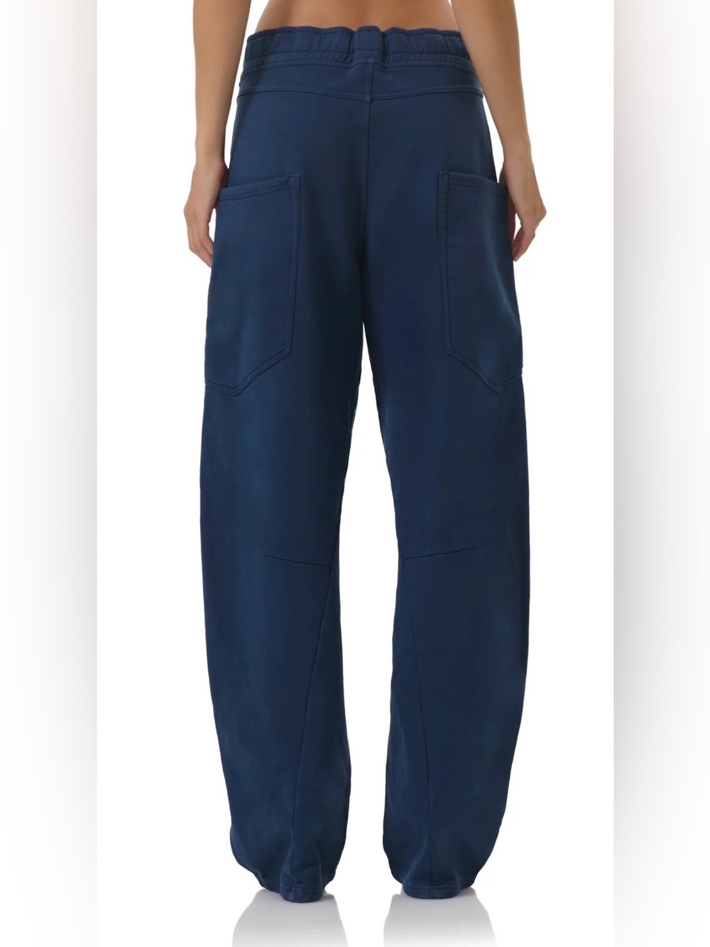 AFRM Ryan barrel sweatpants midnight blue navy small - Picture 2 of 5